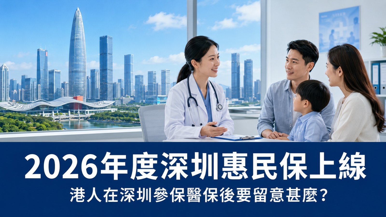 2026年度深圳惠民保上線:港人在深圳參保醫保後要留意甚麼?